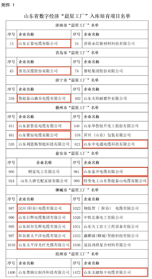 山東省工業(yè)企業(yè)數(shù)據(jù)賦能專項行動已經(jīng)確定了首批數(shù)字經(jīng)濟(jì)"晨星工廠"名單。